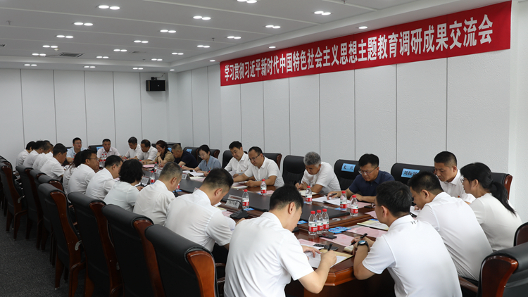 学校召开学习贯彻习近平新时代中国特色社会主义思想主题教育领导班子调研成果交流会