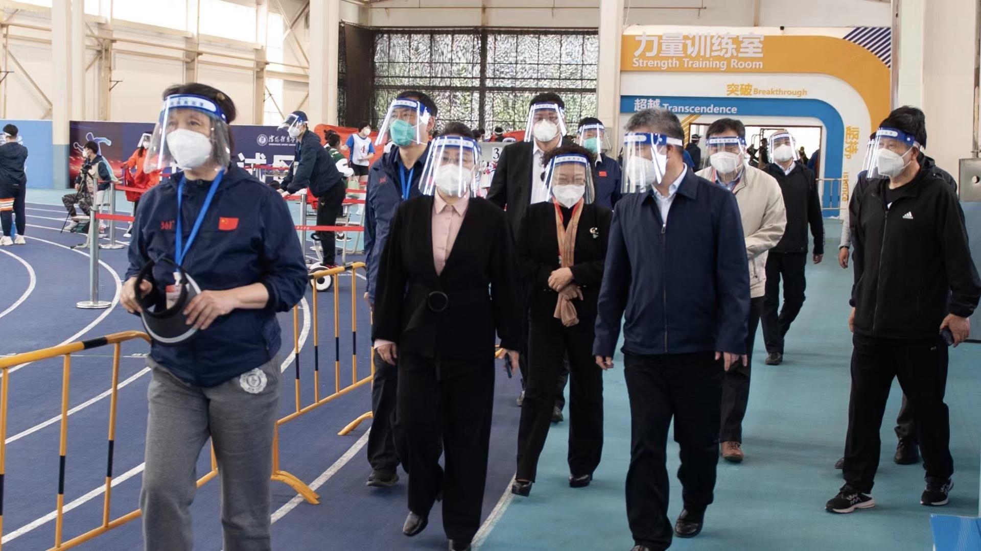 省市区各级领导来校检查督导2022年辽宁省普通高等学校体育专业招生考试工作